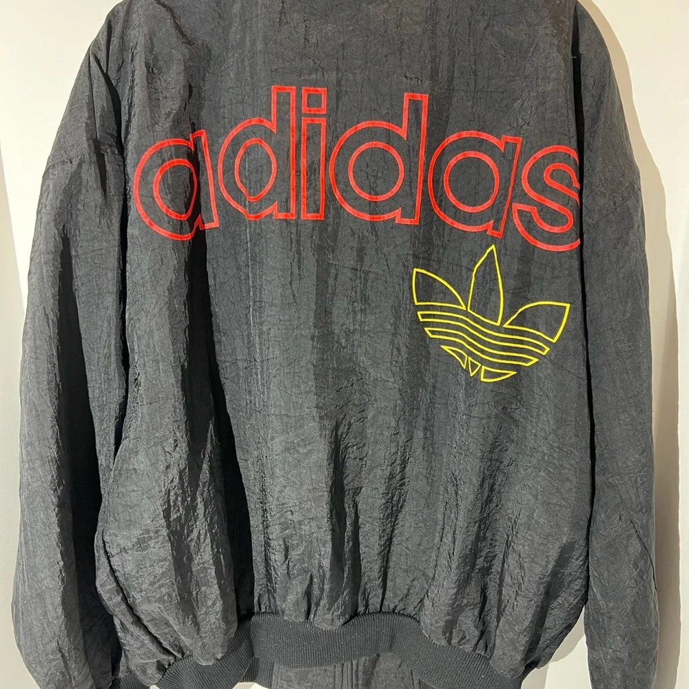 Vintage Adidas USA athlete nylon jacket‎ size large